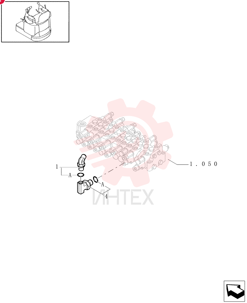 HYD CONNECTOR 72271286 (3)
