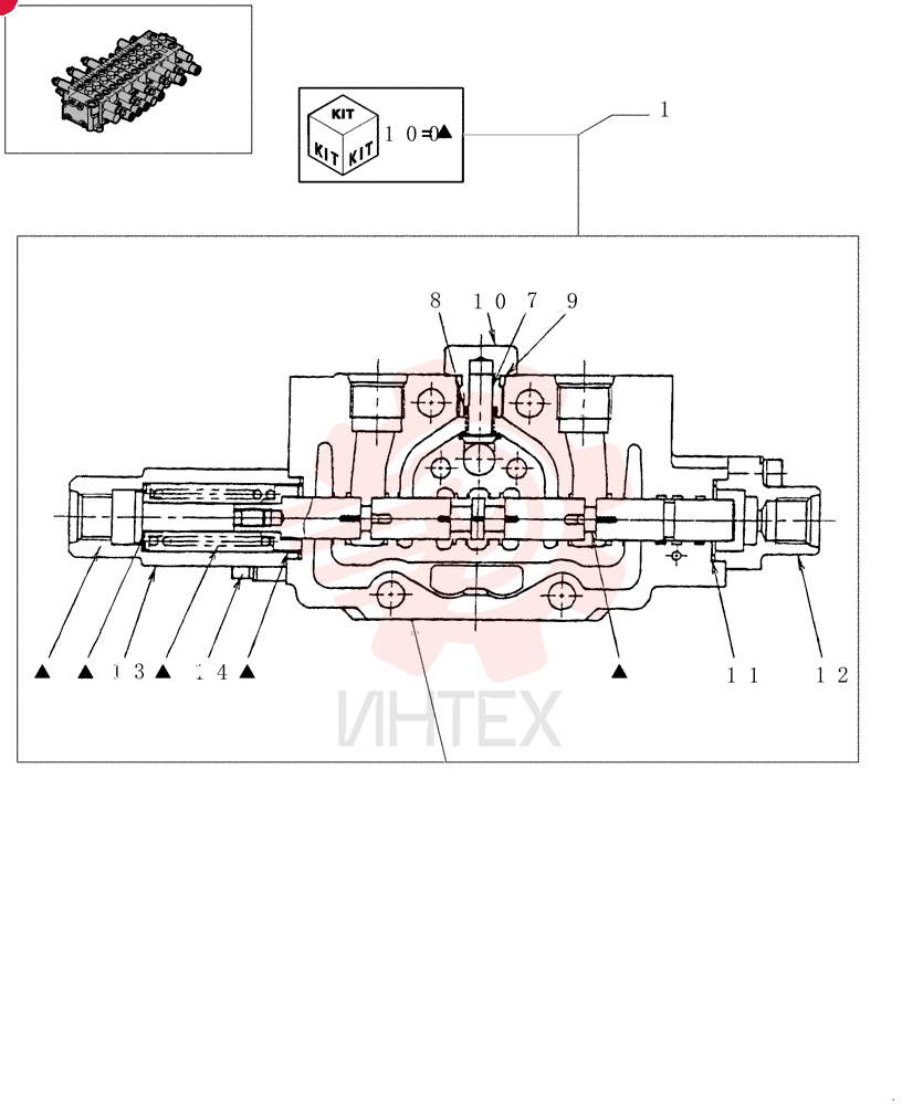 HYD VALVE SECTION 72275736