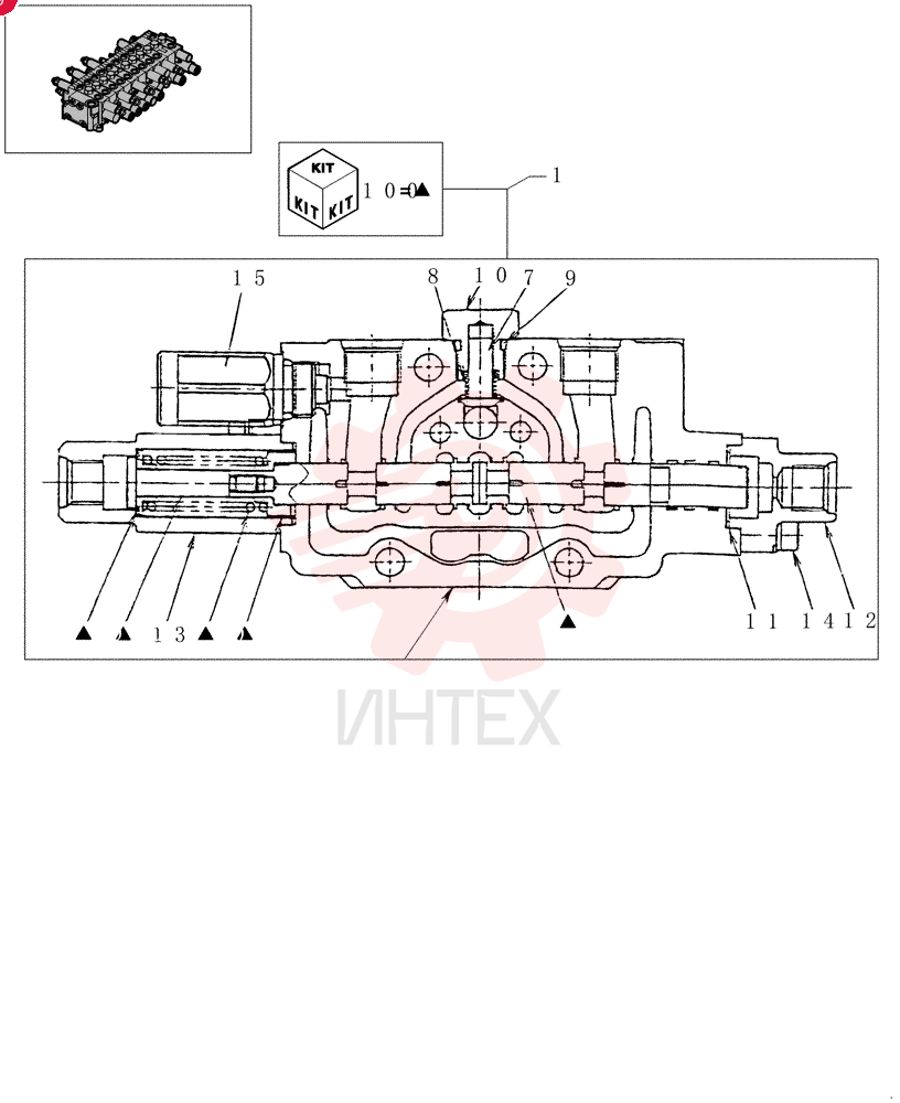 HYD VALVE SECTION 72275745