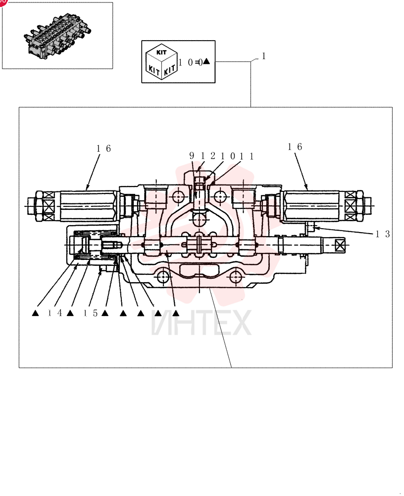 HYD VALVE SECTION 72275735