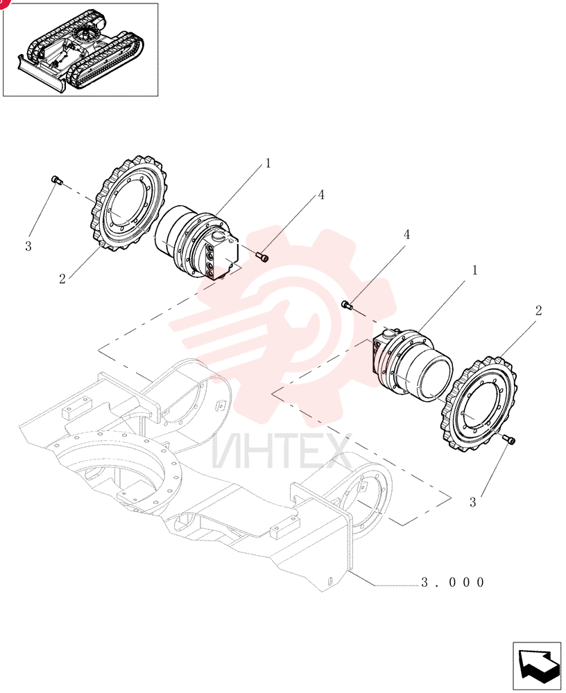 HYDRAULIC MOTOR,12.46CC 72271598 (1)