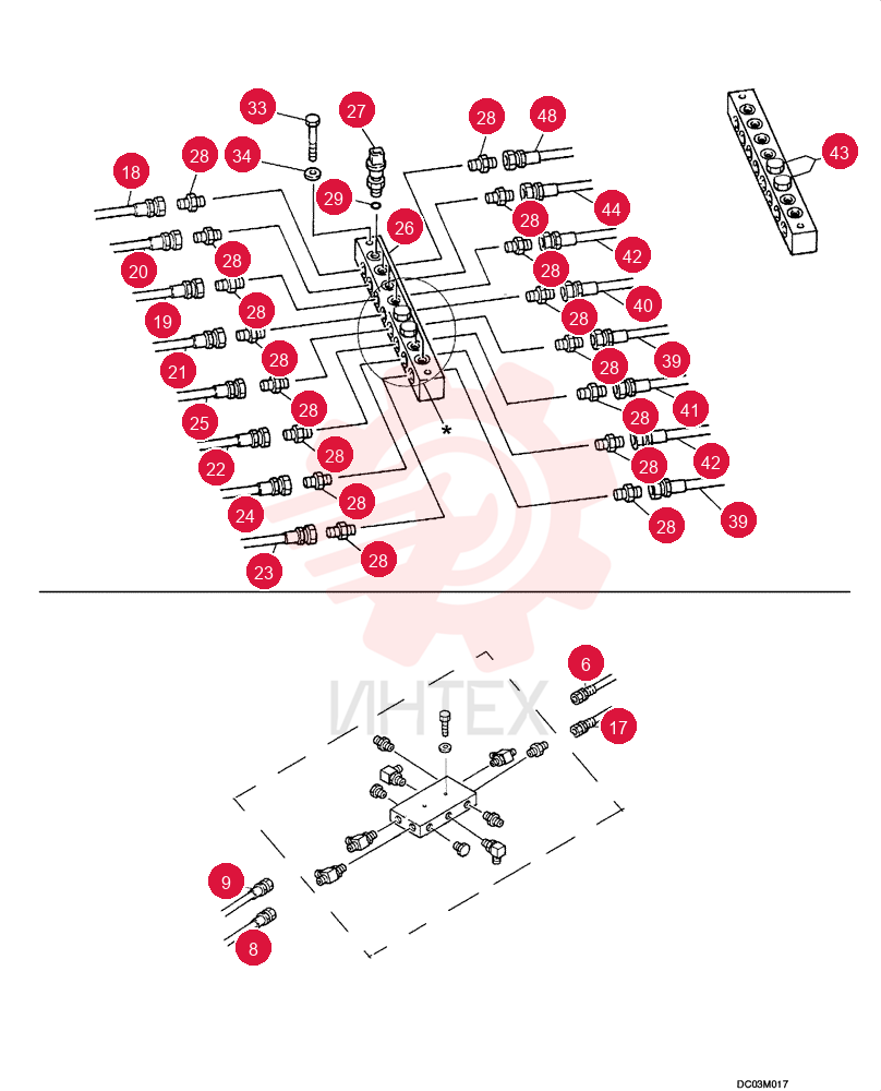 CONTROL LINES, REMOTE YN68H00102F1 (14)