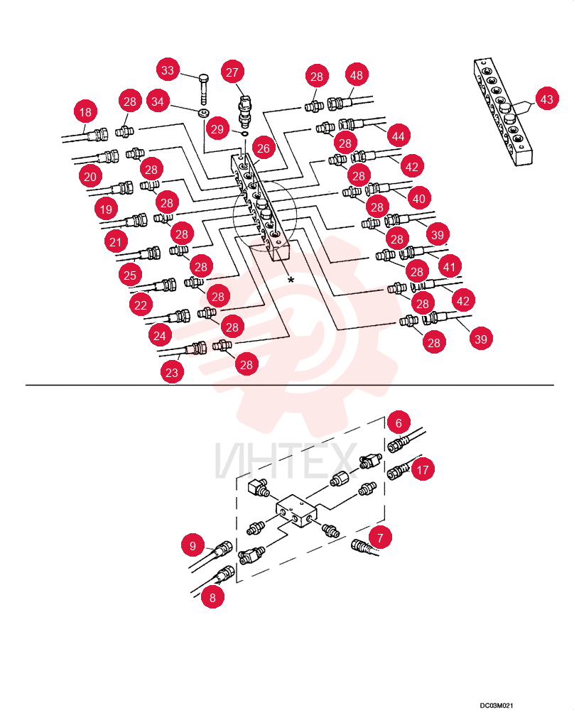 CONTROL LINES, REMOTE YN68H00102F1 (8)