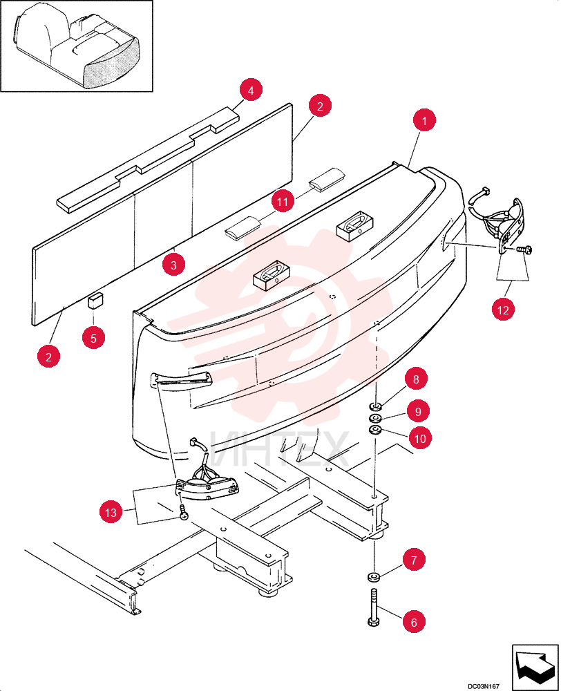 COUNTERWEIGHT YN60C00124D1