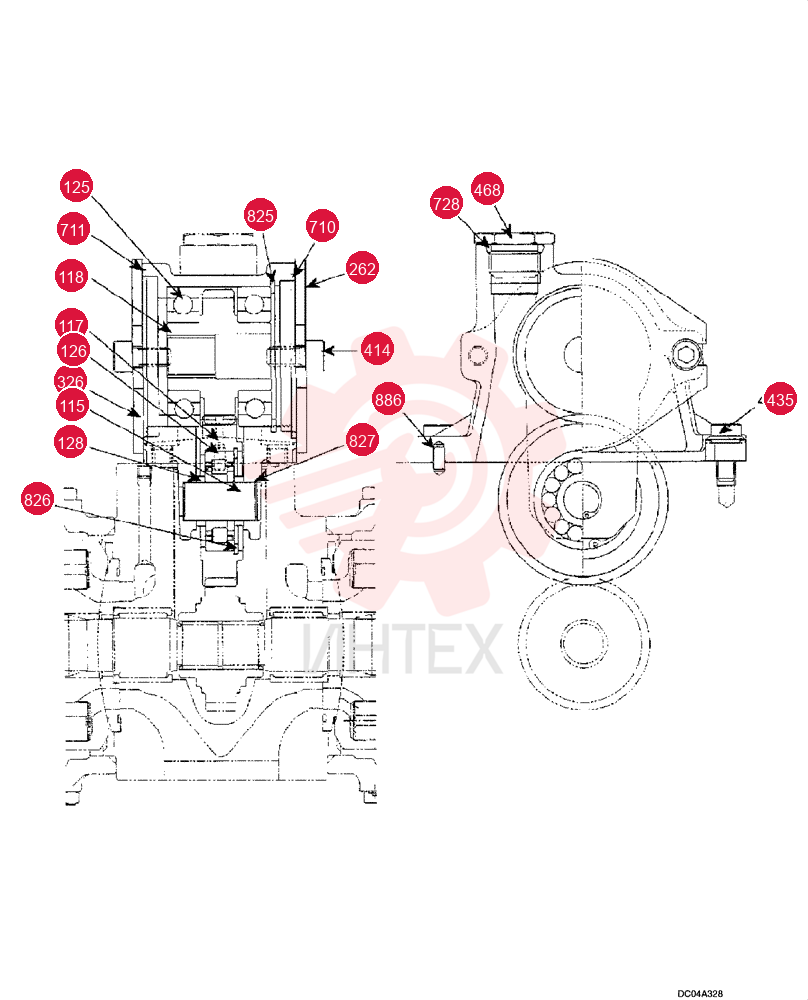 GEAR YN46W00001F1