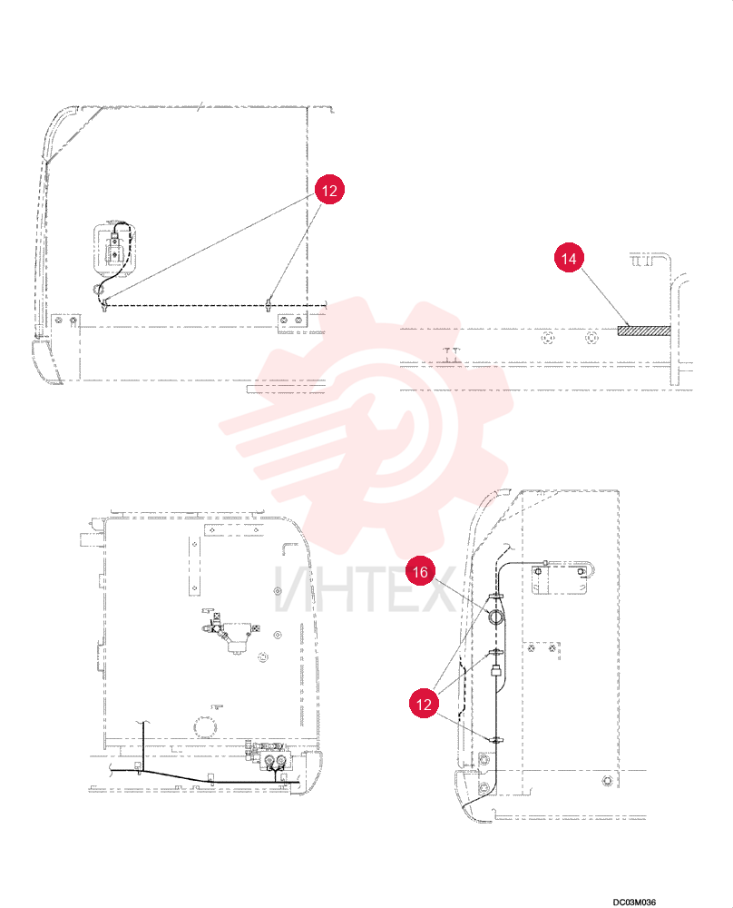 HARNESS ASSY UPER YN13E00076F1