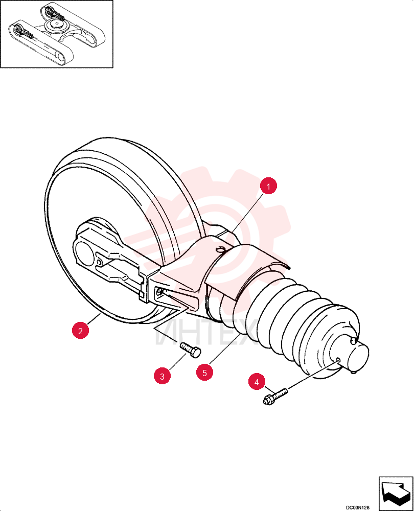 IDLER YN52D00027F2