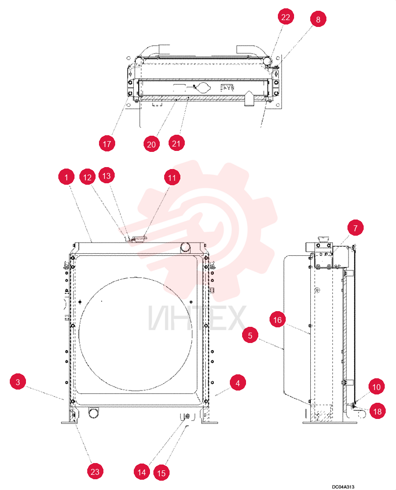 RADIATOR YN05P00035F1