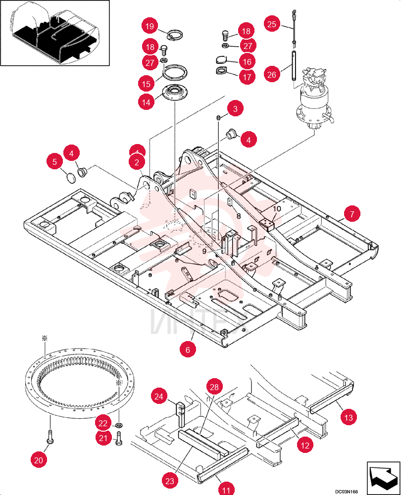 UPPER FRAME ASSY (HIGH & WIDE) YN52F00281P1