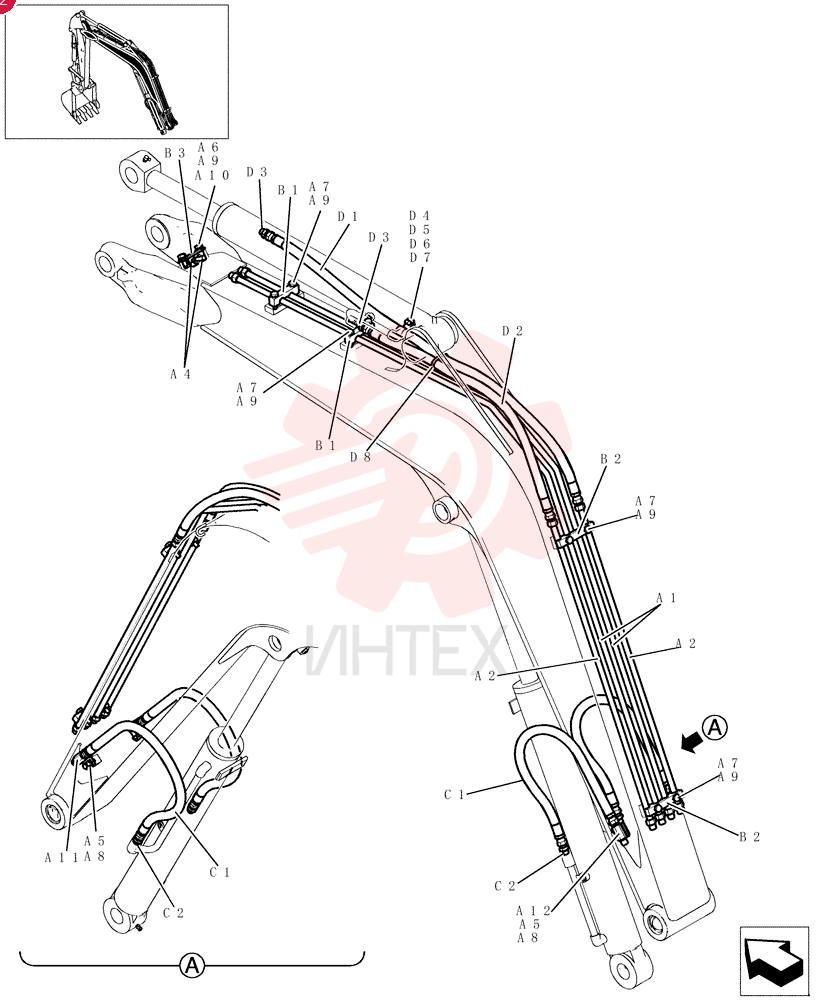 TUBE PW42H01088P1%N
