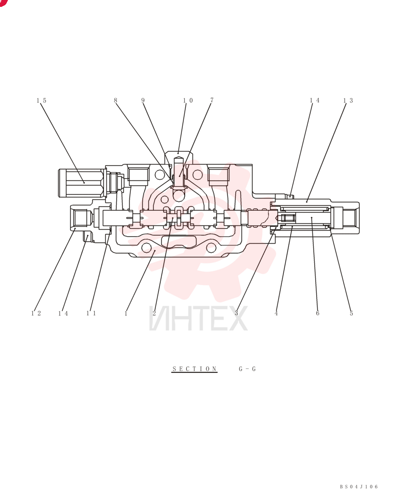 VALVE SECTION PX30V00065F1
