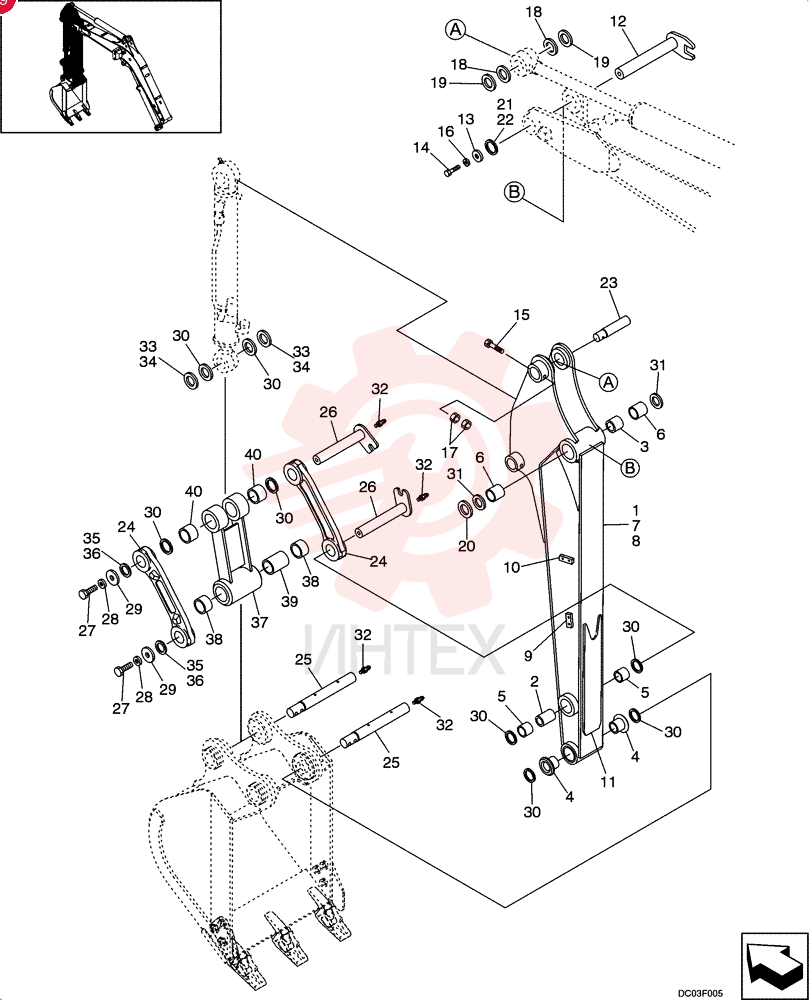 ARM ASSY.