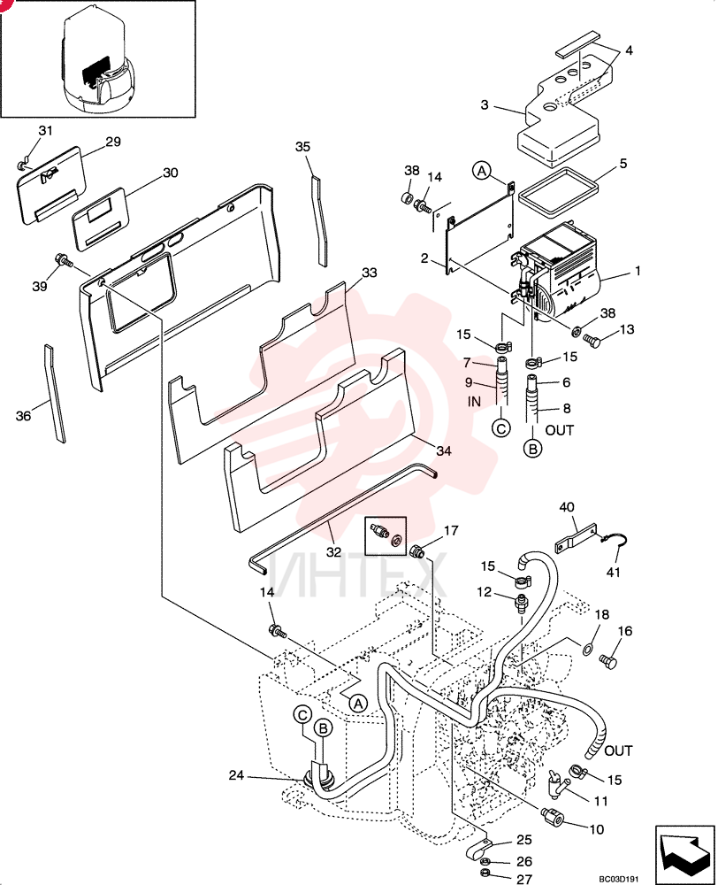HEATER ASSY. PM21M00005F1 (2)