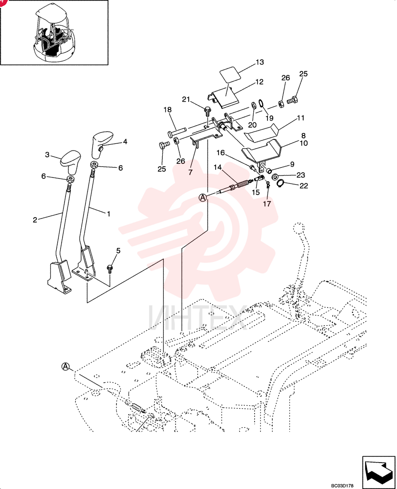 LEVER ASSY. PM50M00004F1