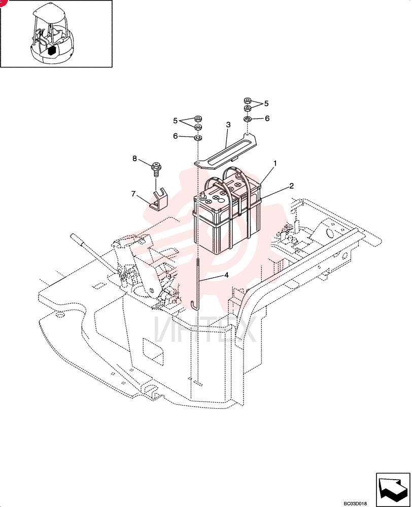 WET BATTERY F965DSW