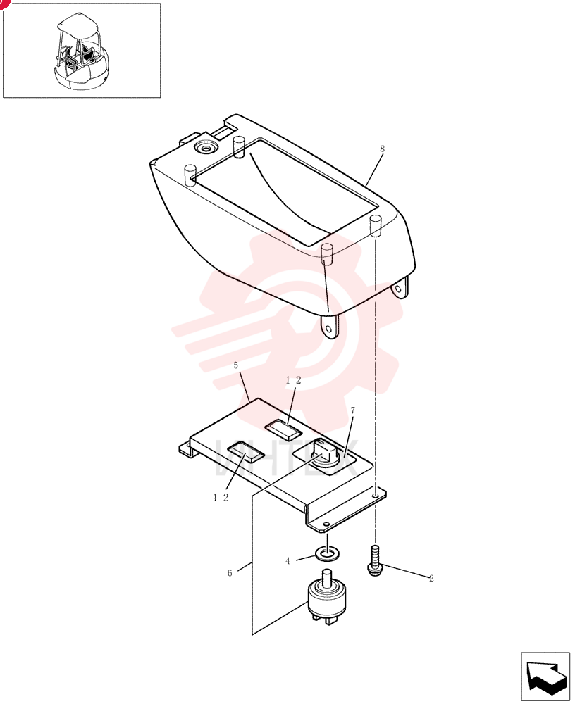 BOLT ZM41C04012