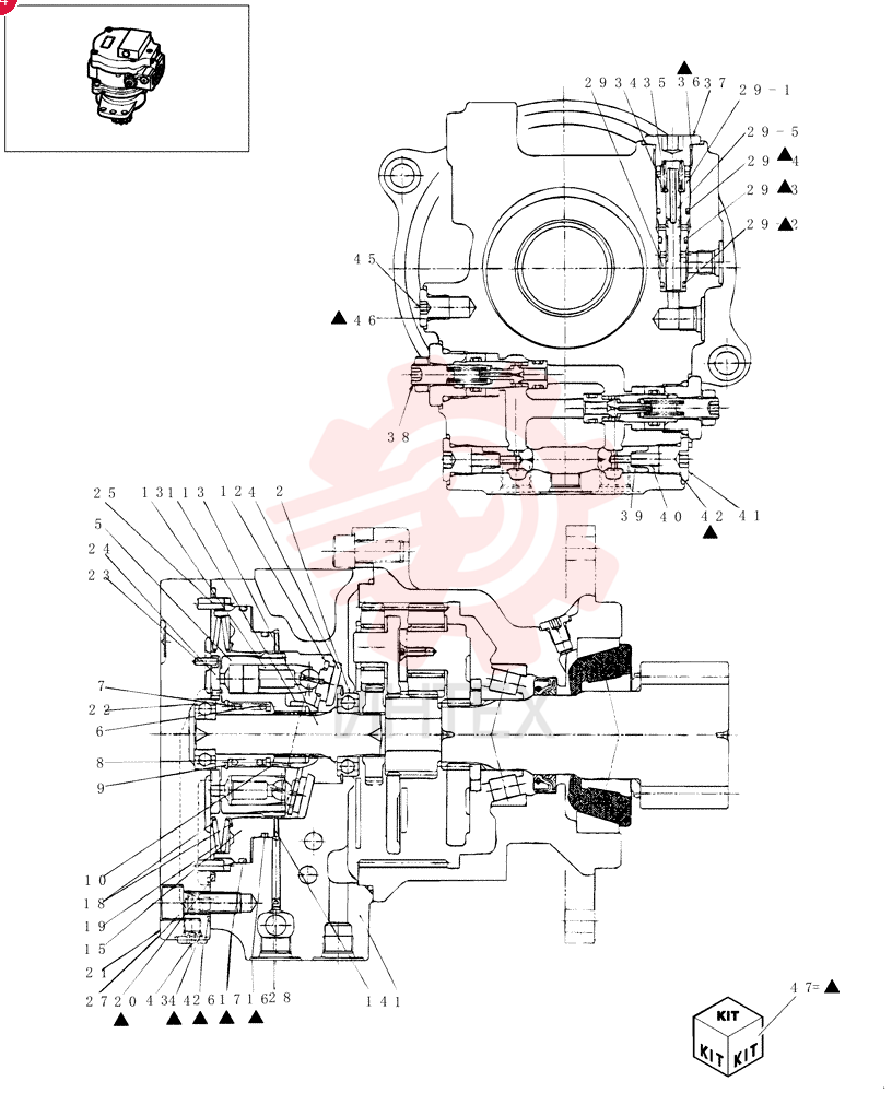 CASE PX15V01011S001