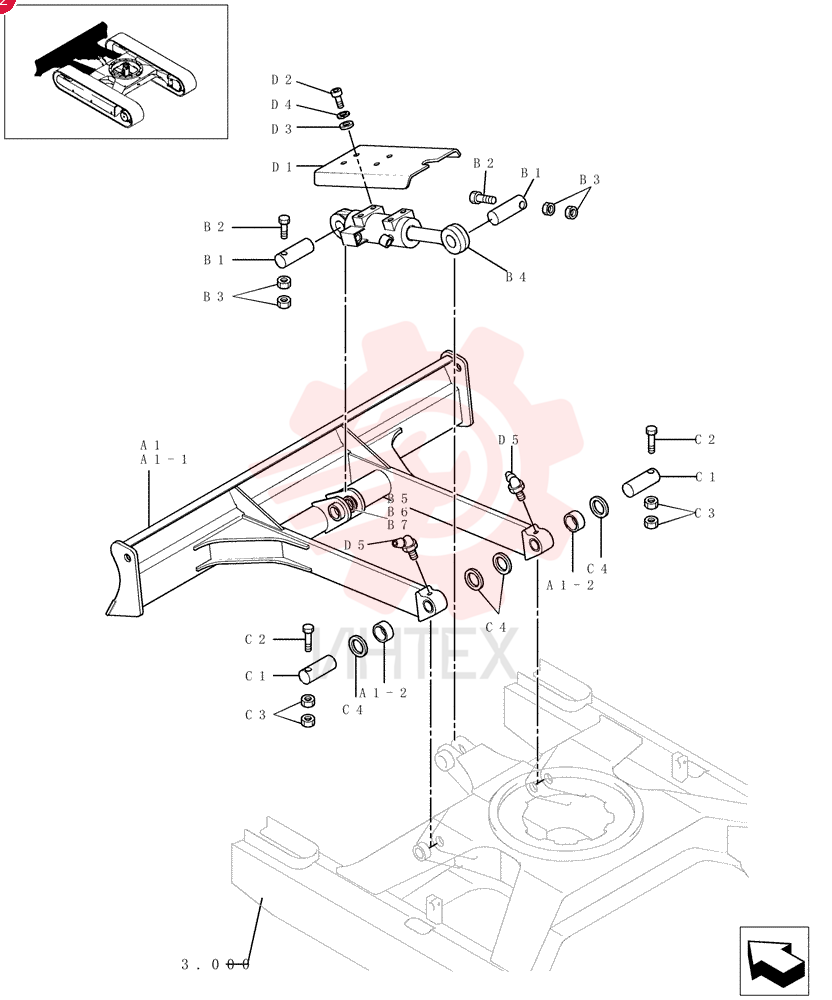 DOZER PX51B00053F1