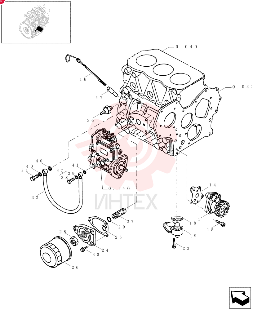 ENGINE OIL PUMP 72953481