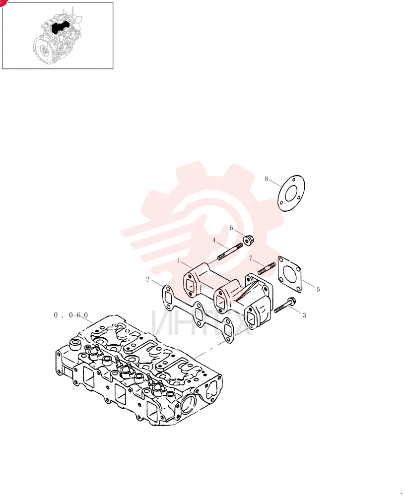 EXHAUST MANIFOLD 72959235