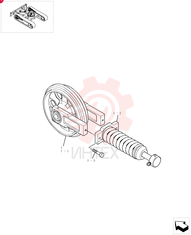 IDLER WHEEL 72951483