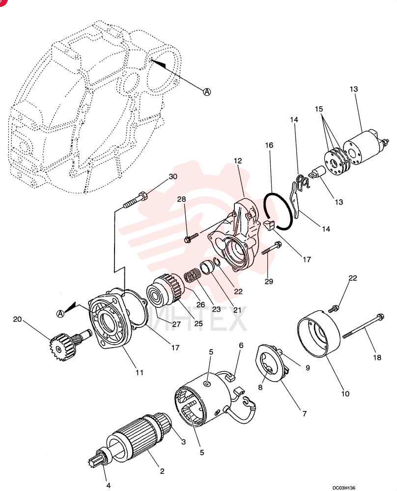 STARTING MOTOR