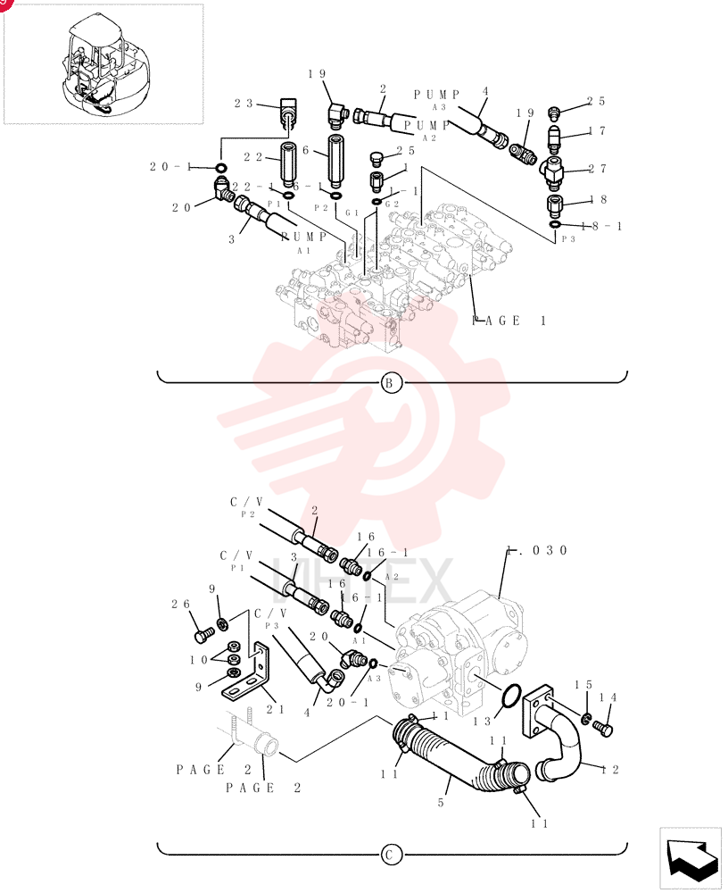 HYD CONNECTOR 2444T2505 (1)