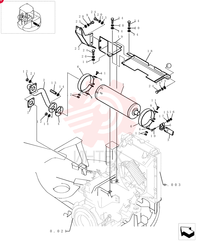 MUFFLER 72952824