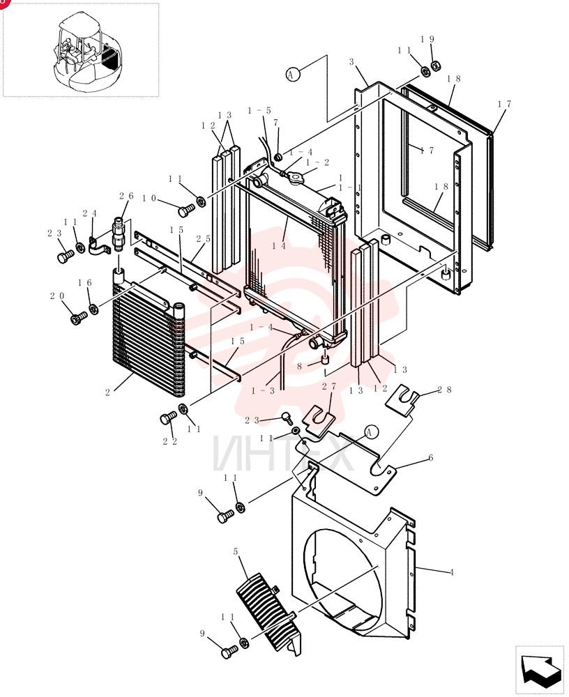 RADIATOR PH05P00012F1
