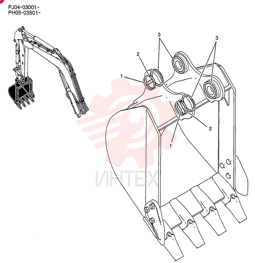 BUCKET PH61B00033F1