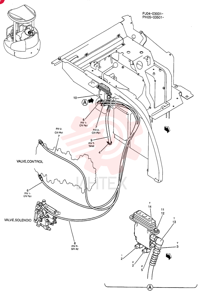 CONTROL LINES, REMOTE PH68H00010F1