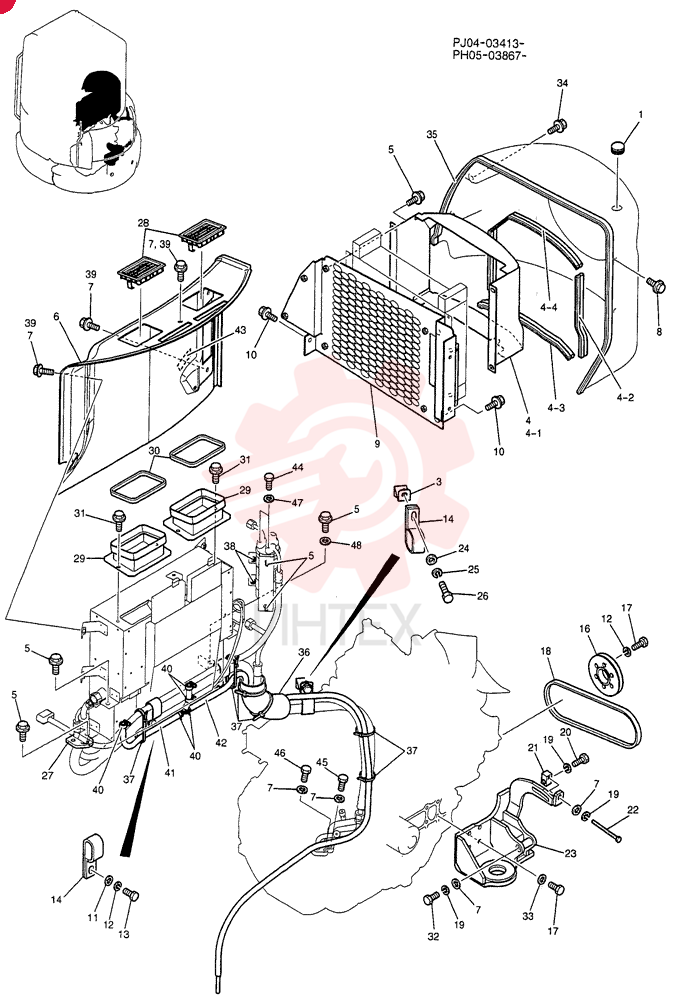 COOLER ASSY. PH20M00024F1