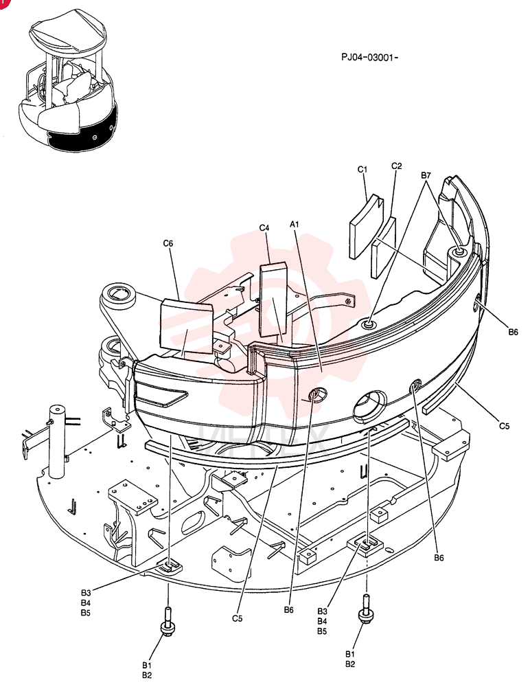 COUNTERWEIGHT PY60C00011P1