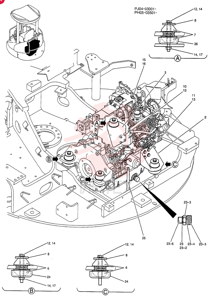 ENGINE INSTAL PH02P00008F1
