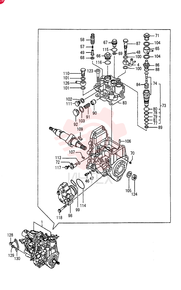 FUEL INJECTION PUMP VV72964251400 (2)