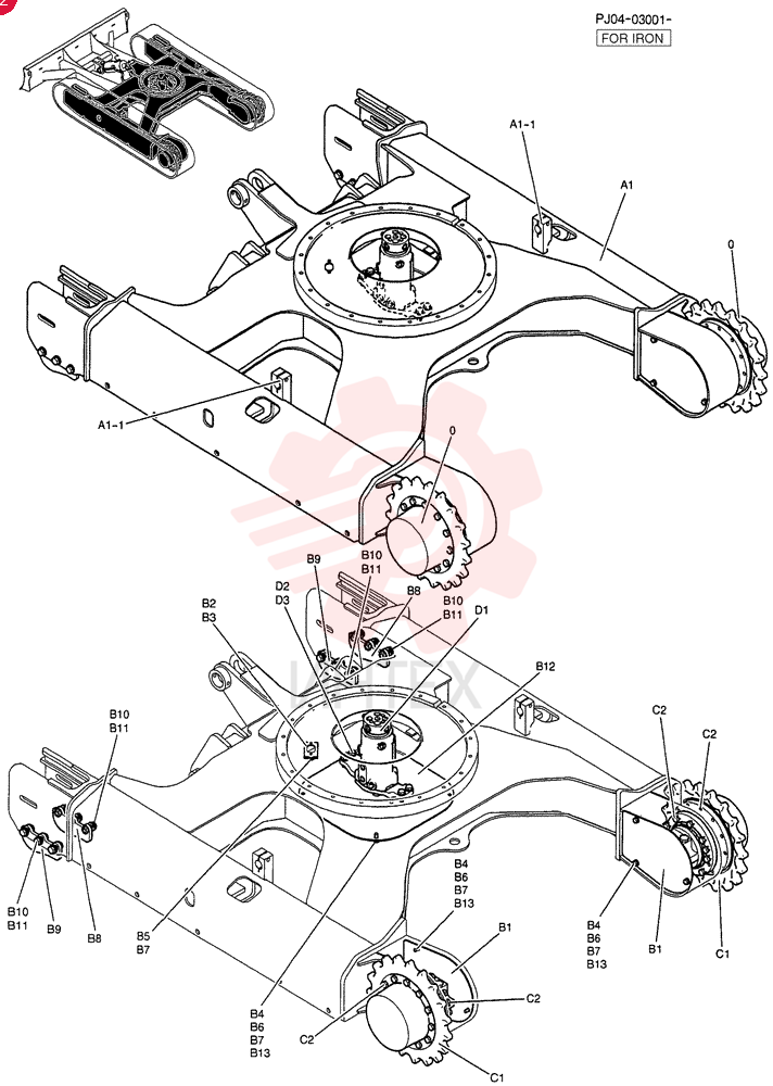 HYDRAULIC MOTOR PH15V00012F1 (3)