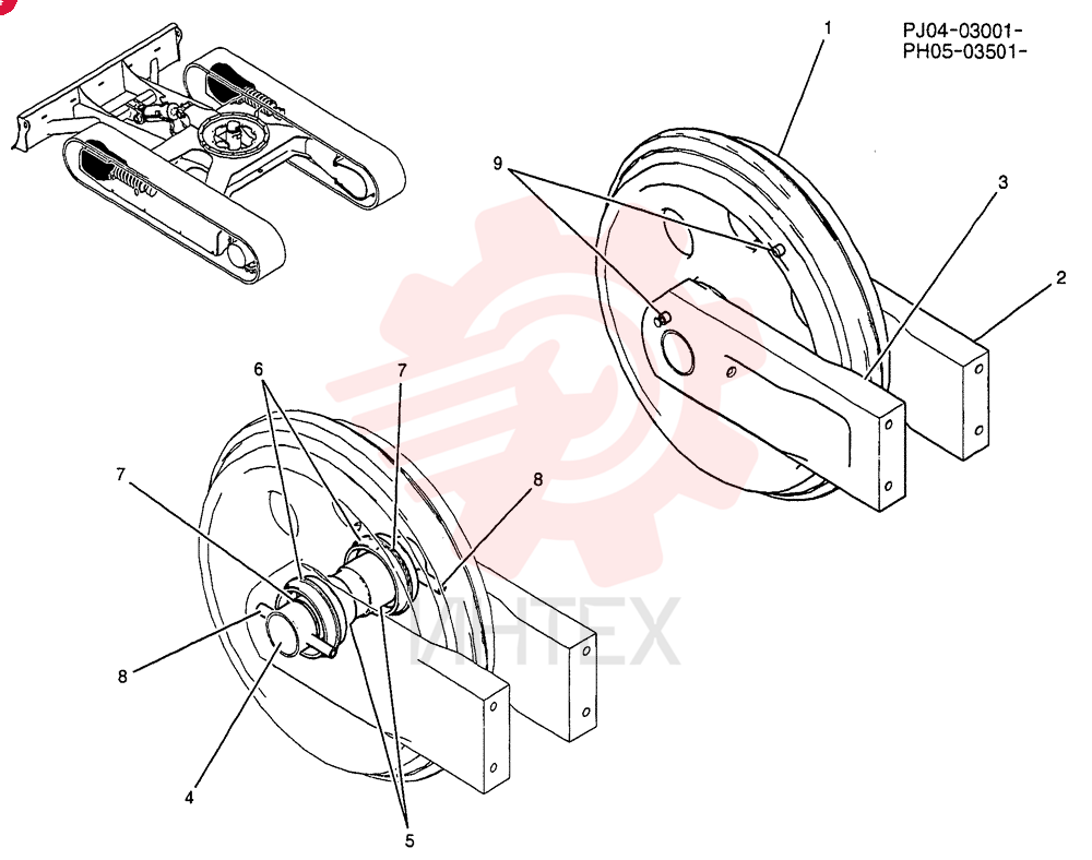 IDLER PY52D00015F1