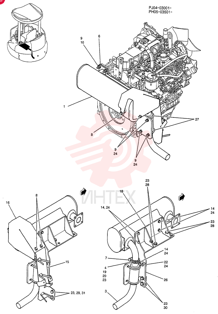 MUFFLER ASSY PH12P00006F1