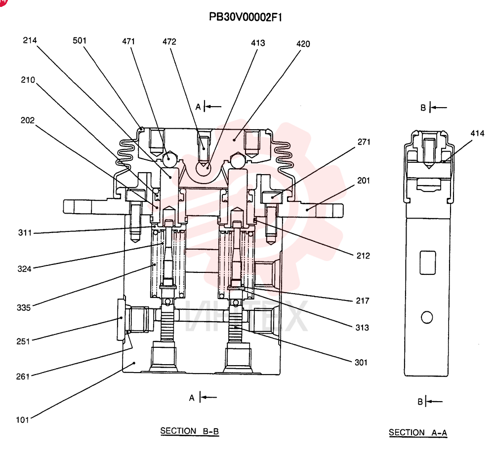 PILOT VALVE PB30V00002F1