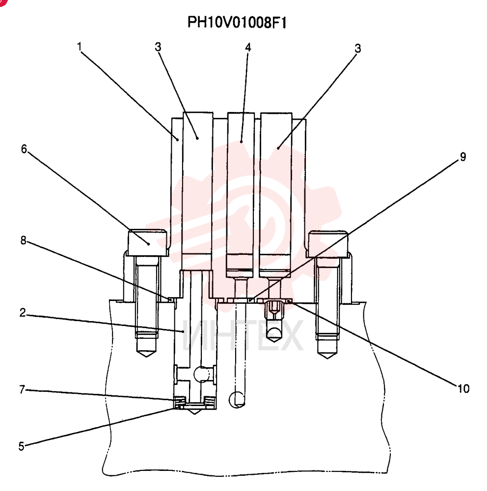 PISTON ASSY PH10V01008F1