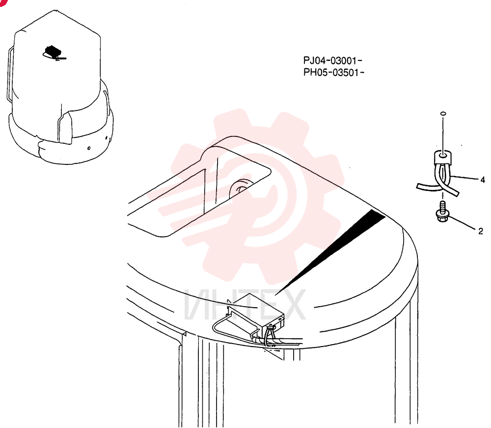 RADIO INSTAL PM54E00003F2