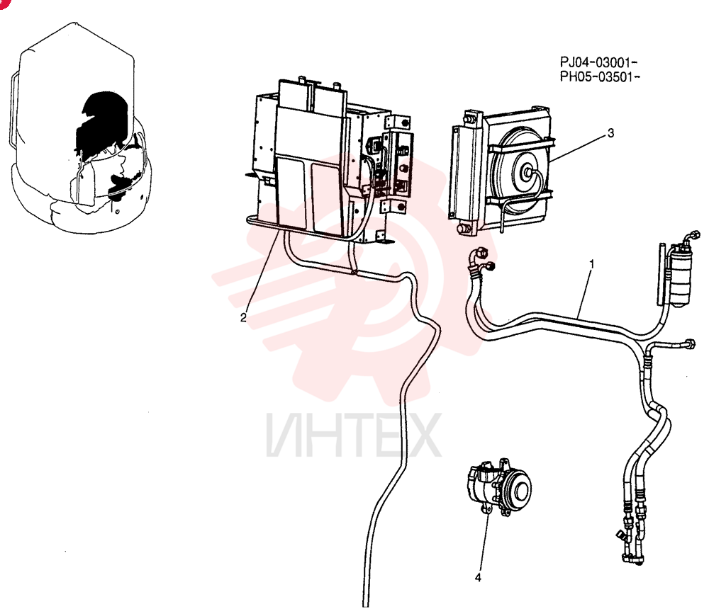 SET OF PARTS PH96V00004F1 (1)