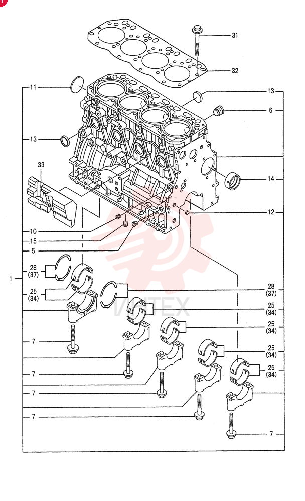 SHORT ENGINE VV72960201560