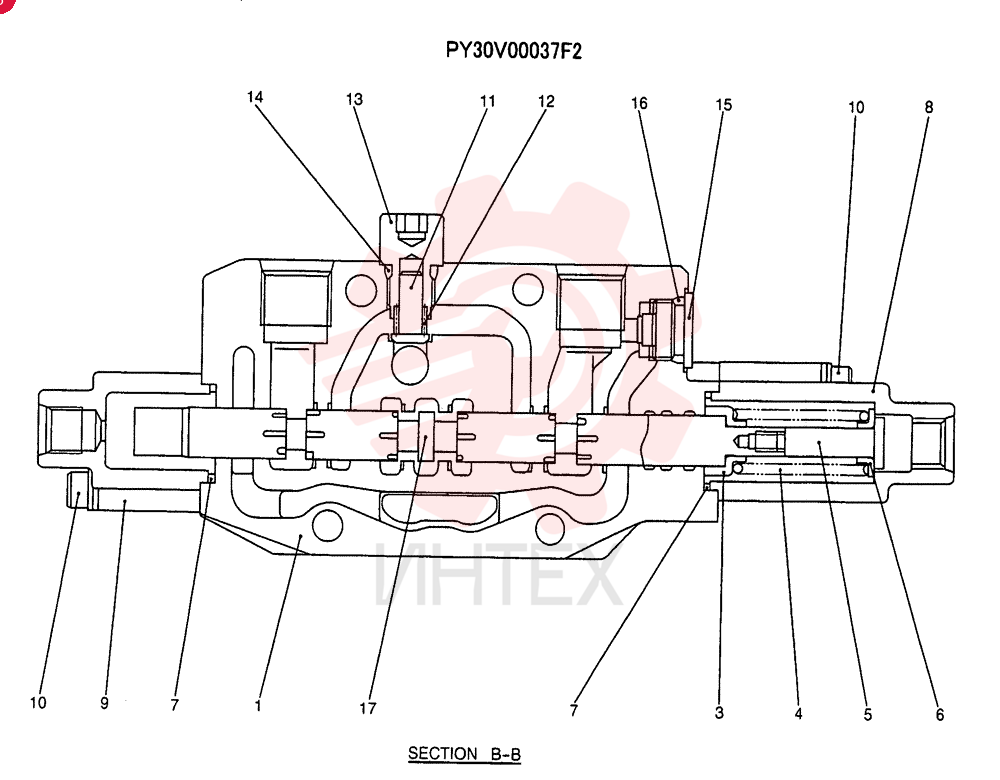 VALVE SECTION PY30V00037F2