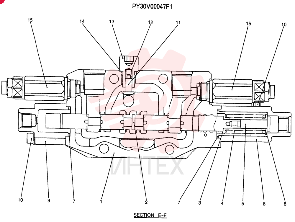 VALVE SECTION PY30V00047F1