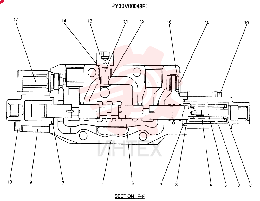 VALVE SECTION PY30V00048F1