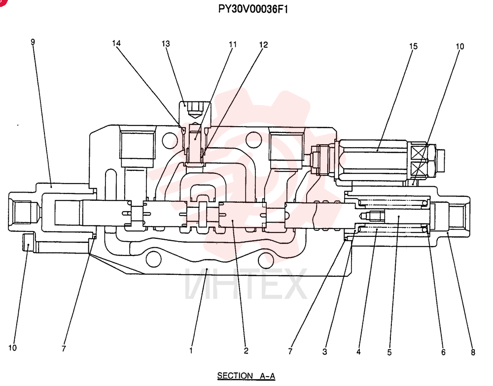 VALVE SECTION PY30V00036F1