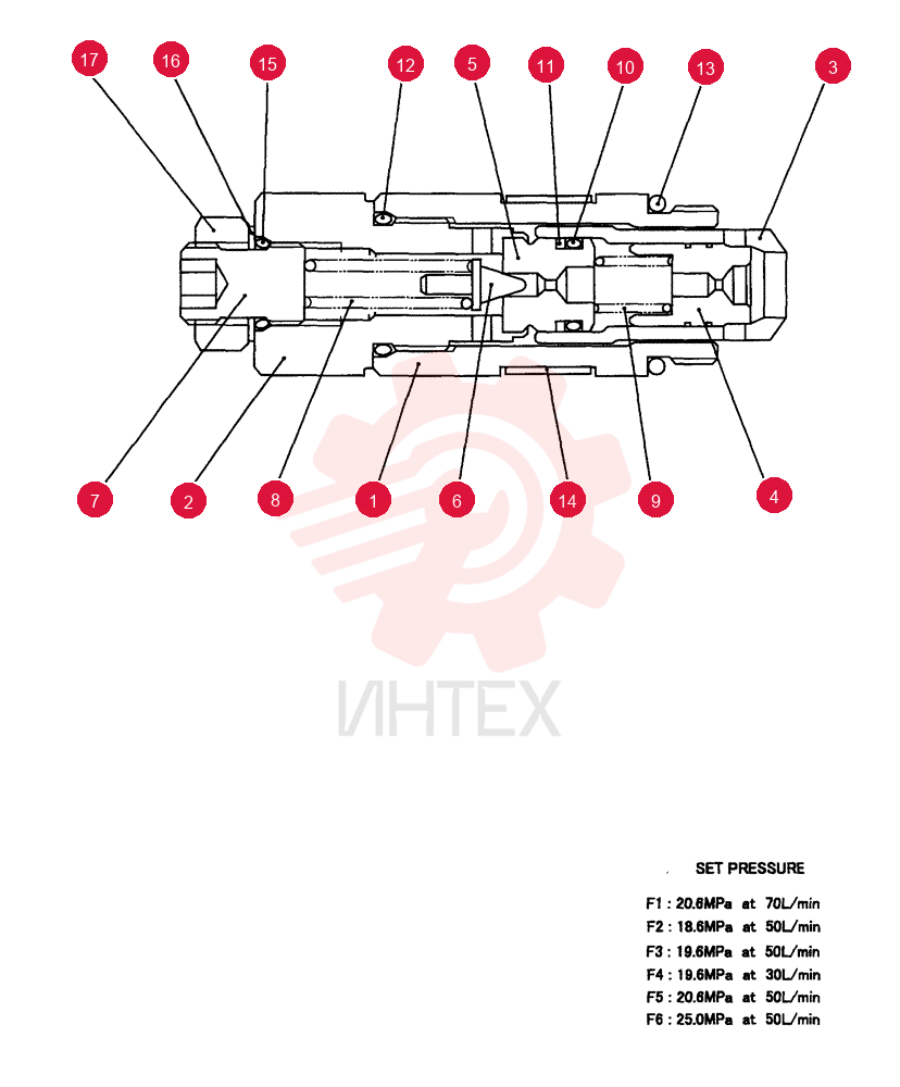 VALVE 2436R1119F1