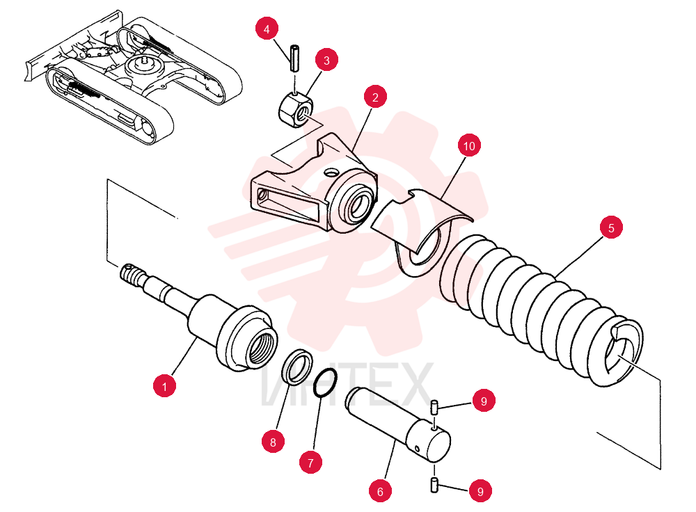 IDLER YT54D00002F1