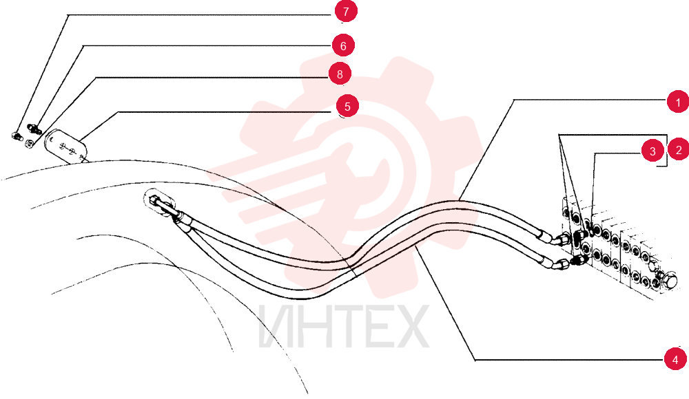 FLEXIBLE HOSE 75251187